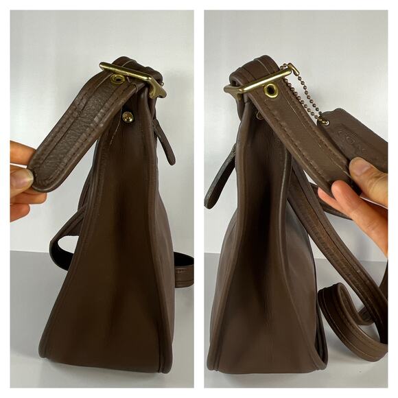 Vintage Coach Janice Legacy Bag 9950 Taupe USA 1996 - Picture 5 of 10